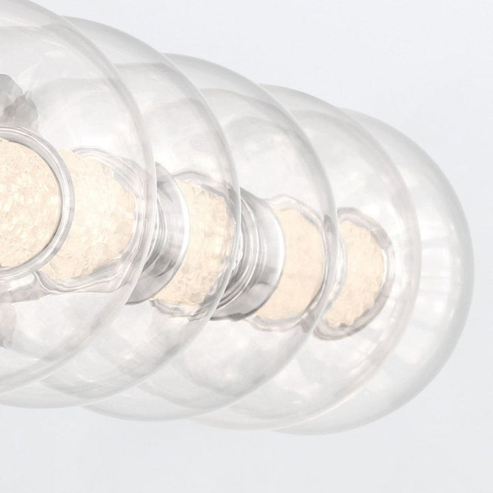 Eurofase QN-ATOMO-5W-PC Atomo 5 Light LED Bathroom Wall Light Polished Chrome