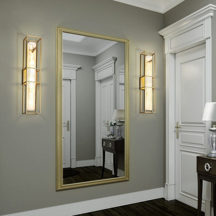 Eurofase QN-BLAKLEY-L-BG Blakley 1 Light LED Bathroom Wall Light Large Brushed Gold