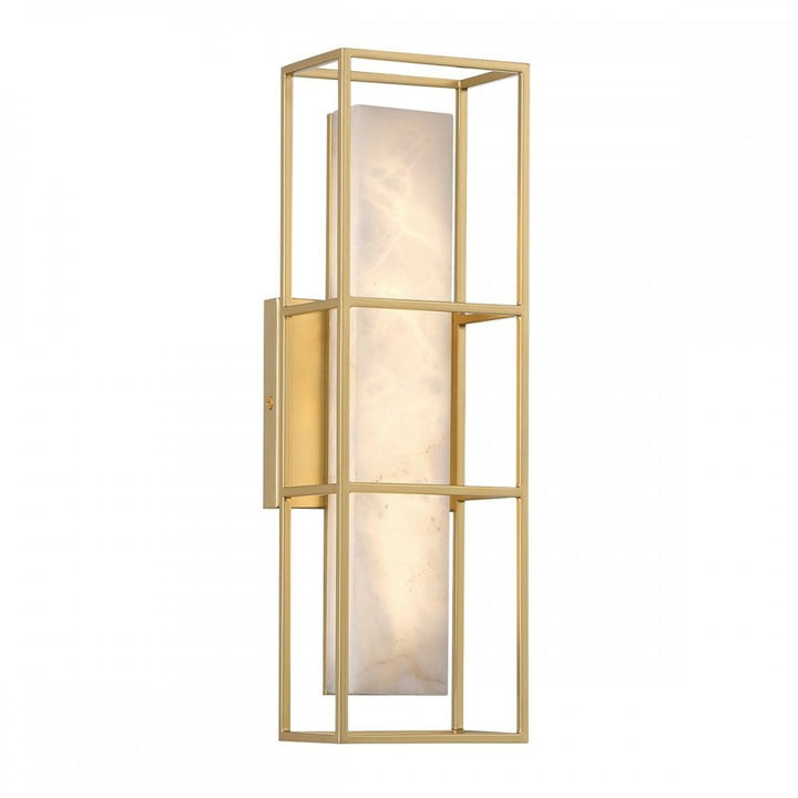 Eurofase QN-BLAKLEY-M-BG Blakley 1 Light LED Bathroom Wall Light Medium Brushed Gold