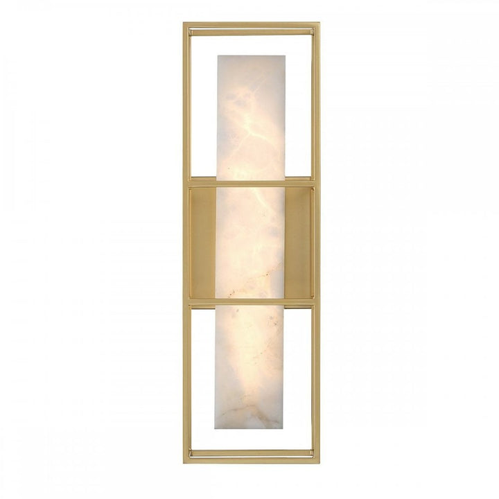 Eurofase QN-BLAKLEY-M-BG Blakley 1 Light LED Bathroom Wall Light Medium Brushed Gold