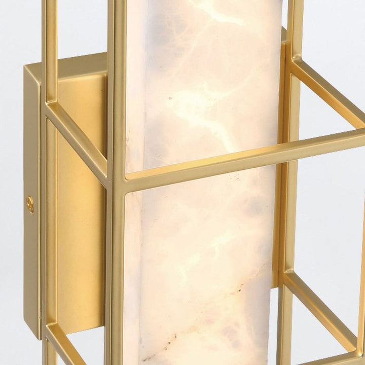 Eurofase QN-BLAKLEY-M-BG Blakley 1 Light LED Bathroom Wall Light Medium Brushed Gold