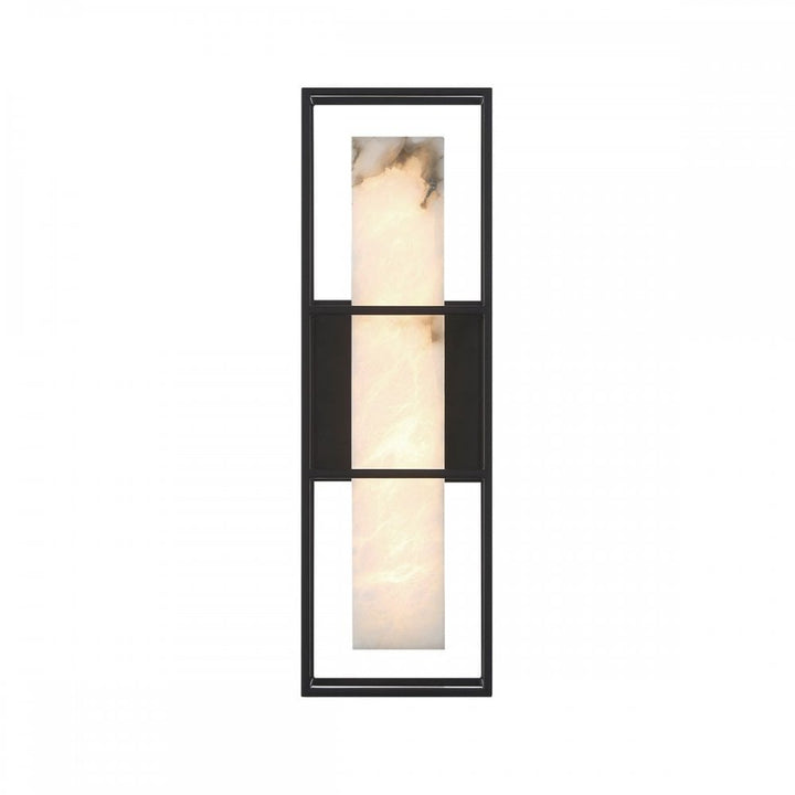 Eurofase QN-BLAKLEY-M-BK Blakley 1 Light LED Bathroom Wall Light Medium Matte Black