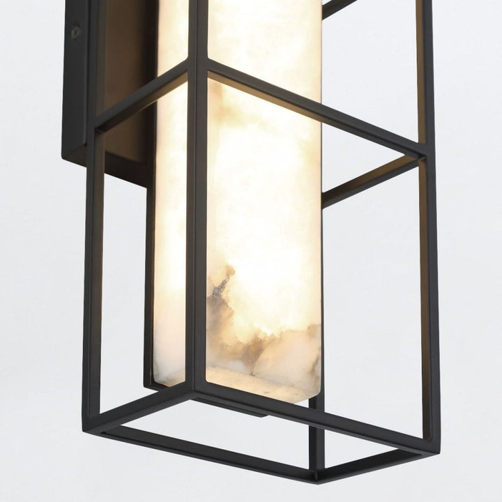 Eurofase QN-BLAKLEY-M-BK Blakley 1 Light LED Bathroom Wall Light Medium Matte Black