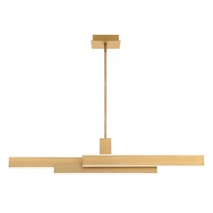 Eurofase QN-CAMENO-LP-BG Cameno LED Linear Pendant Brushed Gold