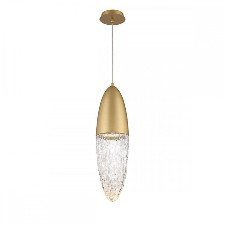 Eurofase QN-ECROU-1P-BG Ecrou Pendant Brushed Gold