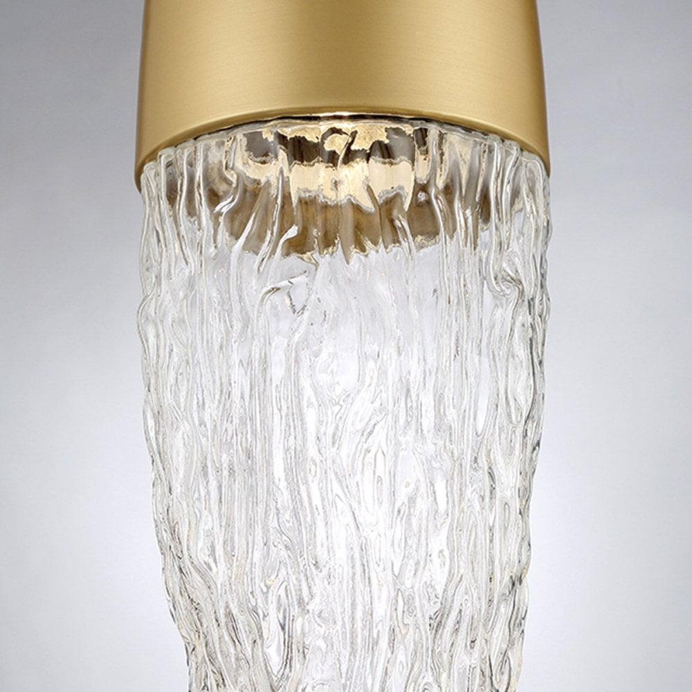 Eurofase QN-ECROU-1P-BG Ecrou Pendant Brushed Gold