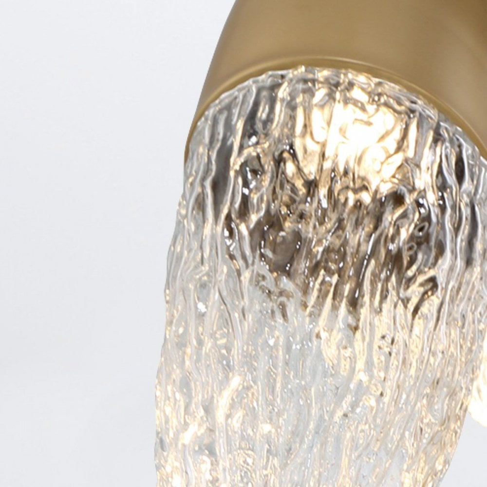 Eurofase QN-ECROU-1P-BG Ecrou Pendant Brushed Gold