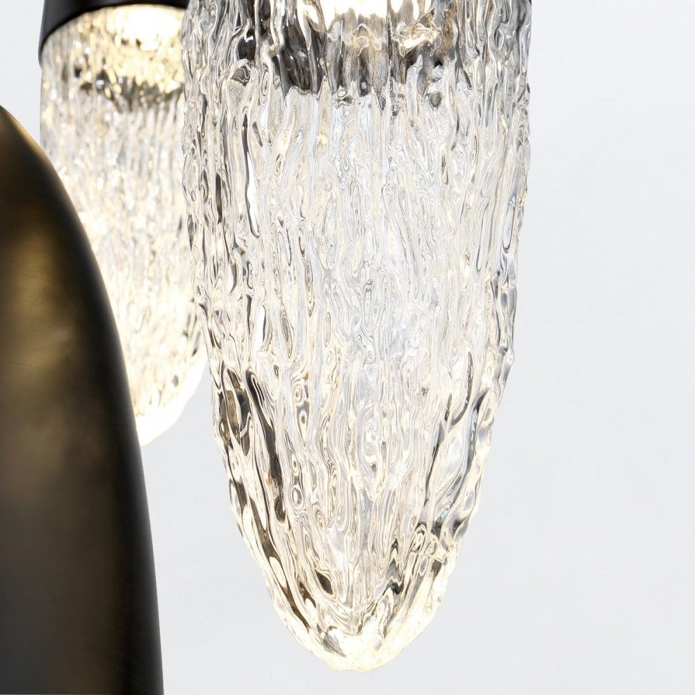 Eurofase QN-ECROU-1P-BK Ecrou Pendant Matte Black