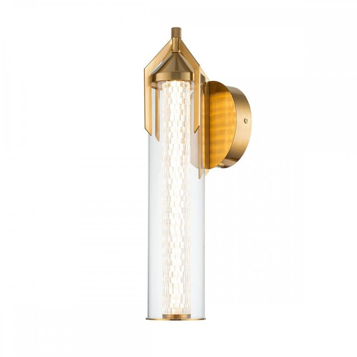 Eurofase QN-ESPADA-1W-BG Espada LED Bathroom Wall Light Brushed Gold