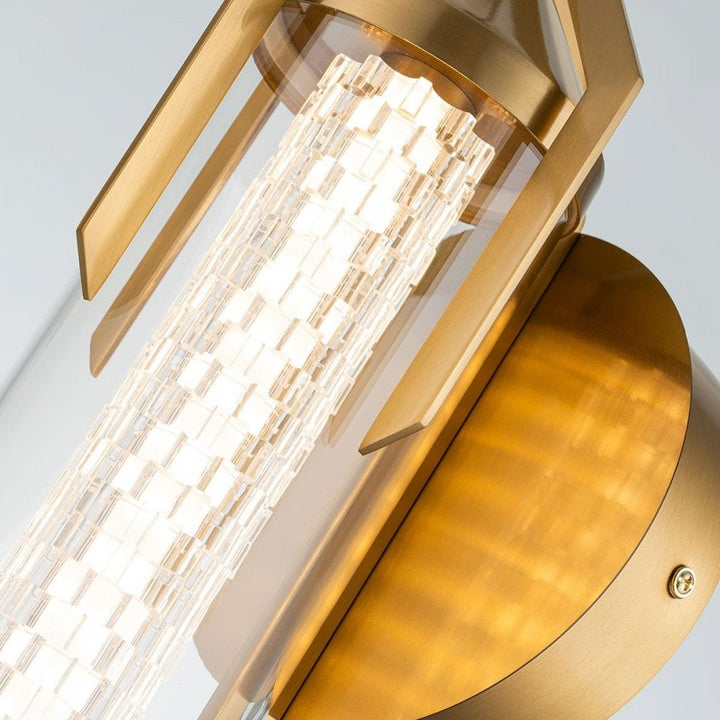 Eurofase QN-ESPADA-1W-BG Espada LED Bathroom Wall Light Brushed Gold
