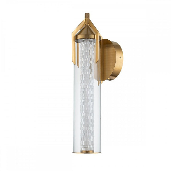 Eurofase QN-ESPADA-1W-BG Espada LED Bathroom Wall Light Brushed Gold