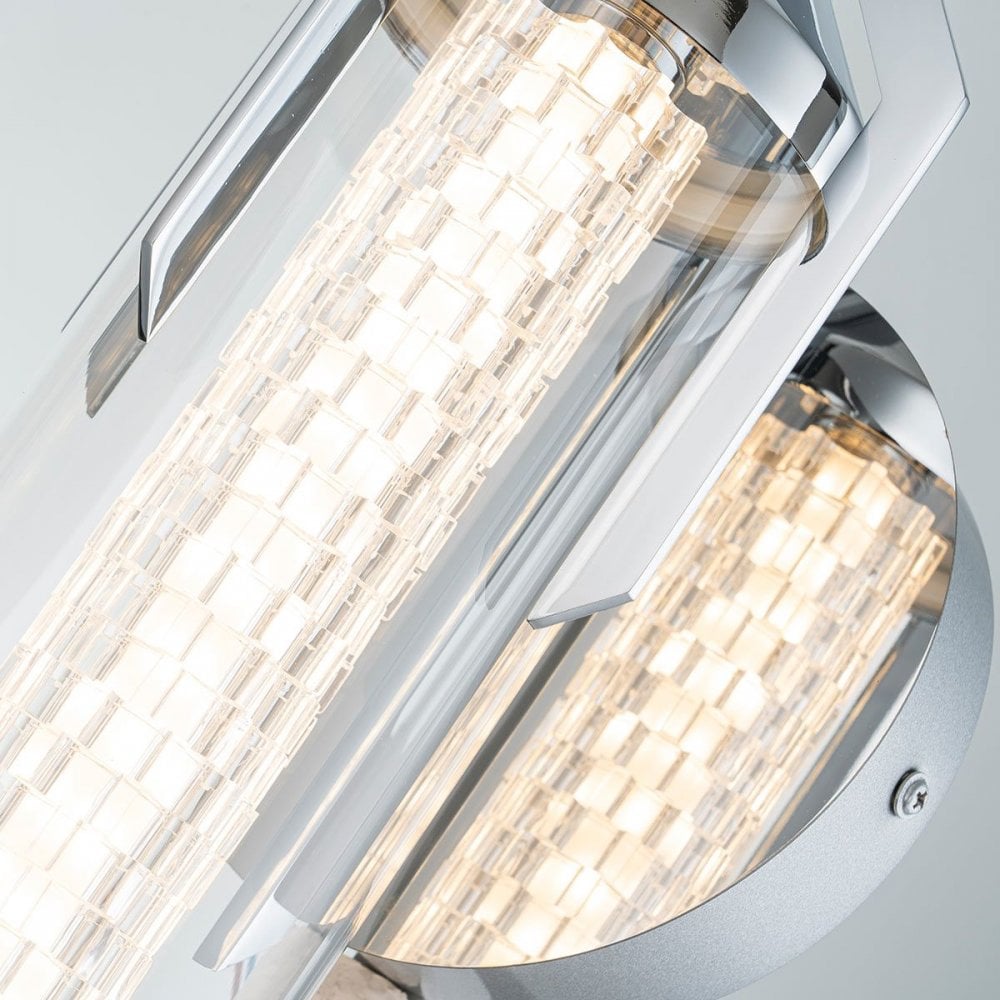 Eurofase QN-ESPADA-1W-PC Espada LED Bathroom Wall Light Polished Chrome