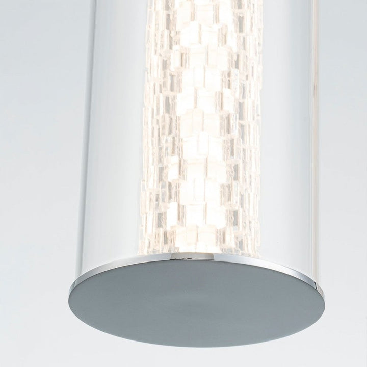 Eurofase QN-ESPADA-1W-PC Espada LED Bathroom Wall Light Polished Chrome