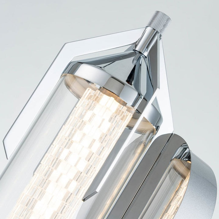 Eurofase QN-ESPADA-1W-PC Espada LED Bathroom Wall Light Polished Chrome