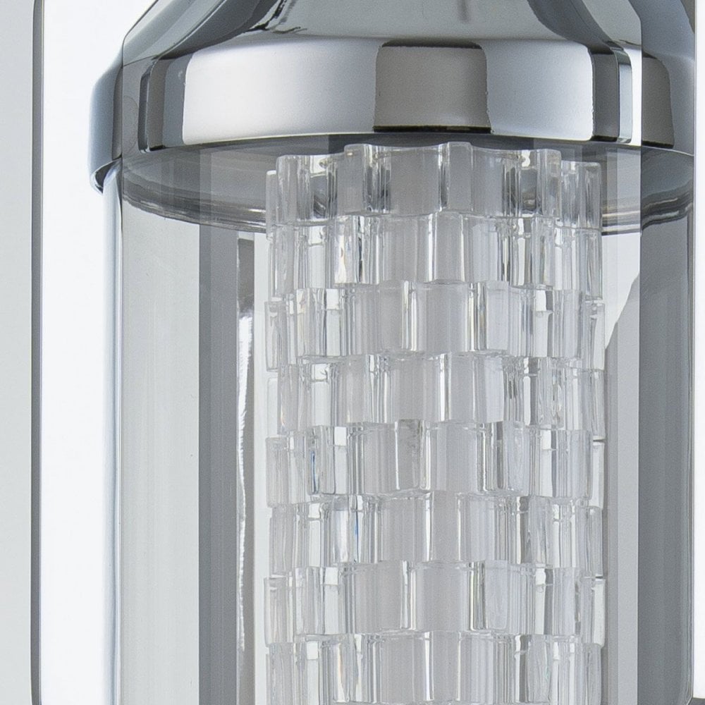 Eurofase QN-ESPADA-1W-PC Espada LED Bathroom Wall Light Polished Chrome