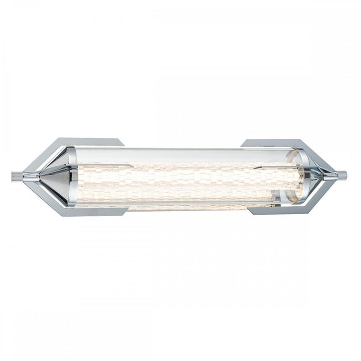 Eurofase QN-ESPADA-2W-PC Espada Tall LED Bathroom Wall / Above Mirror Light Polished Chrome