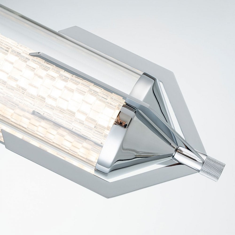Eurofase QN-ESPADA-2W-PC Espada Tall LED Bathroom Wall / Above Mirror Light Polished Chrome