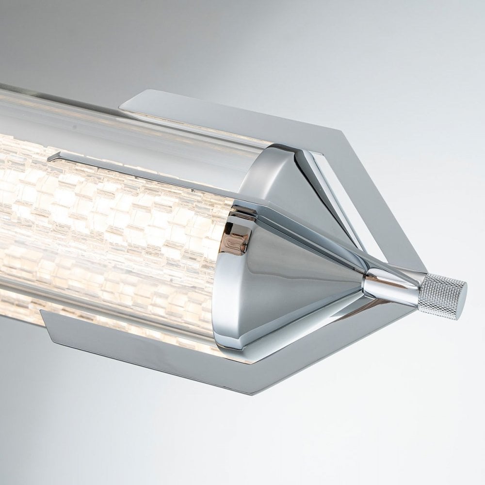 Eurofase QN-ESPADA-2W-PC Espada Tall LED Bathroom Wall / Above Mirror Light Polished Chrome