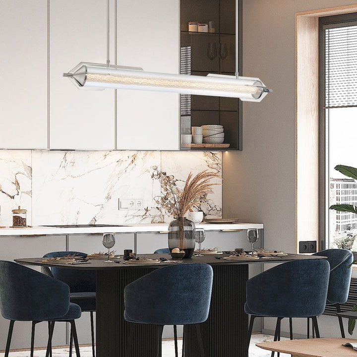 Eurofase QN-ESPADA-LP-PC Espada LED Linear Pendant Polished Chrome