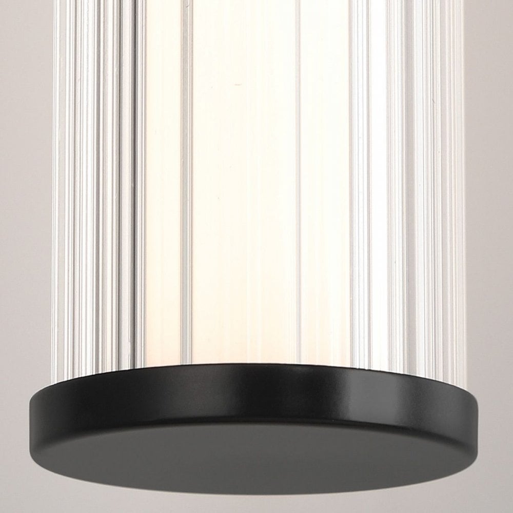 Eurofase QN-FAYTON-M-BK Fayton Outdoor Medium LED Wall Light Matte Black