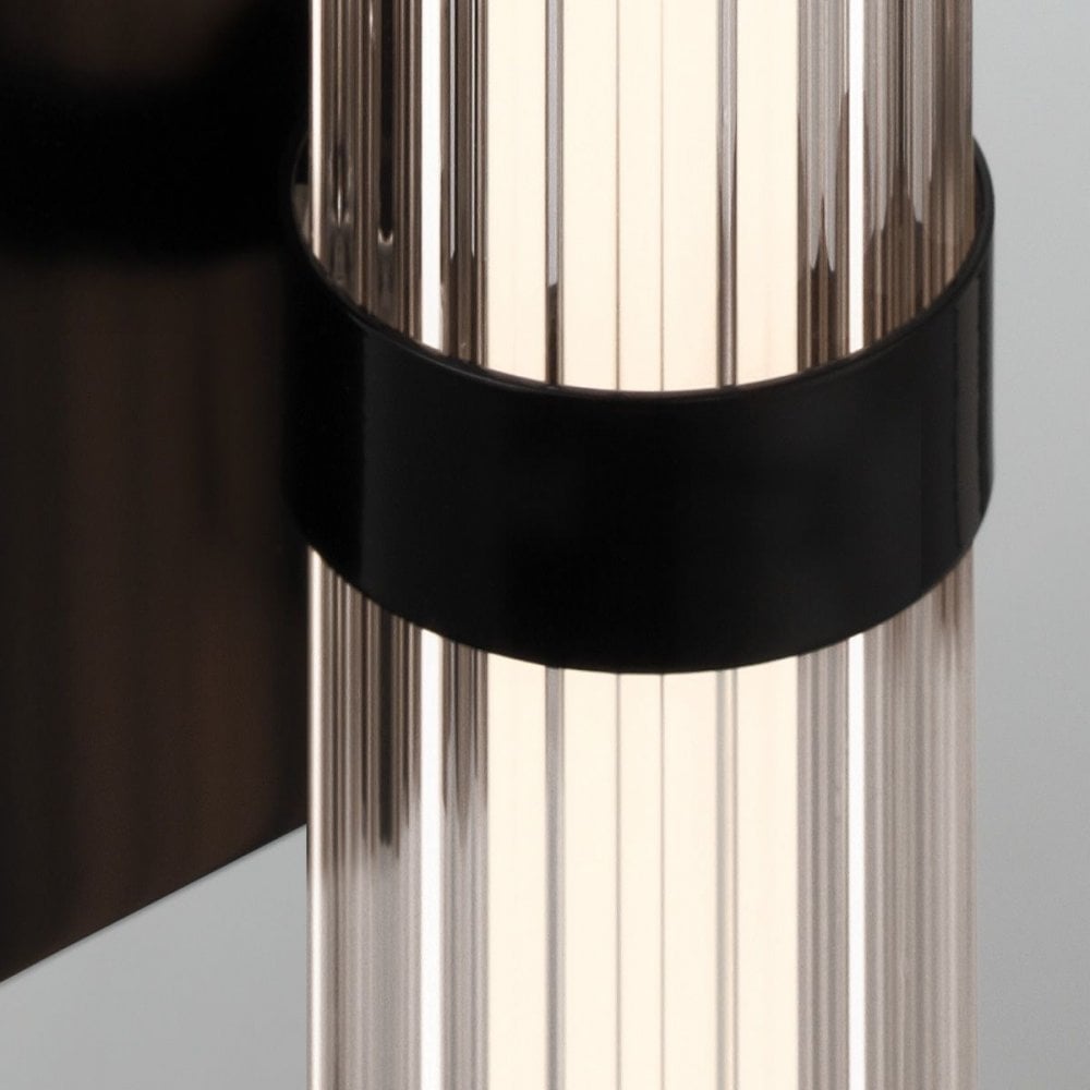 Eurofase QN-FAYTON-S-BK Fayton Outdoor Small LED Wall Light Matte Black
