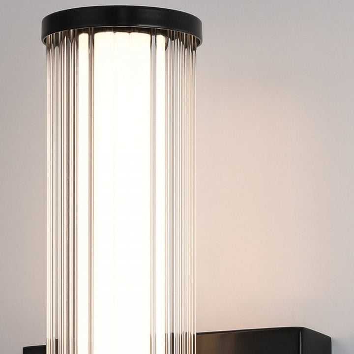 Eurofase QN-FAYTON-S-BK Fayton Outdoor Small LED Wall Light Matte Black