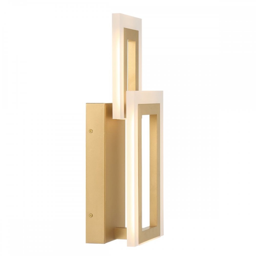 Eurofase QN-INIZIO-1W-BG Inizio LED Wall Light Brushed Gold