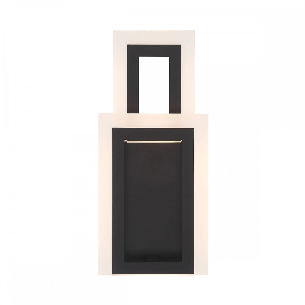 Eurofase QN-INIZIO-1W-BK Inizio LED Wall Light Matte Black