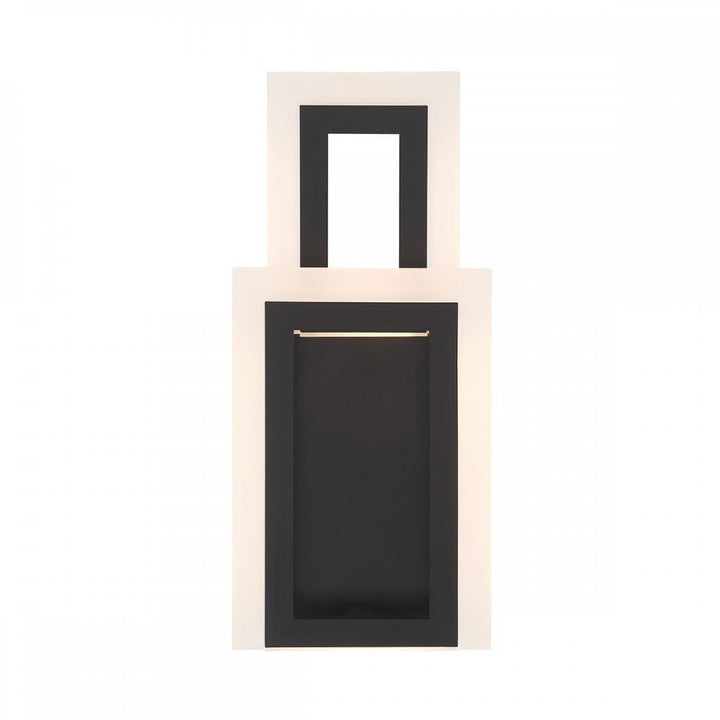 Eurofase QN-INIZIO-1W-BK Inizio LED Wall Light Matte Black