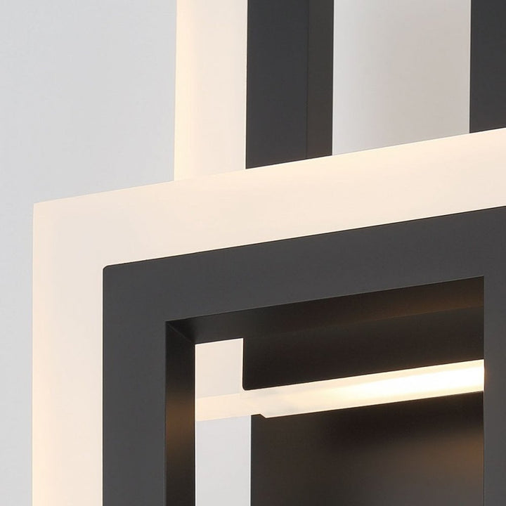 Eurofase QN-INIZIO-1W-BK Inizio LED Wall Light Matte Black