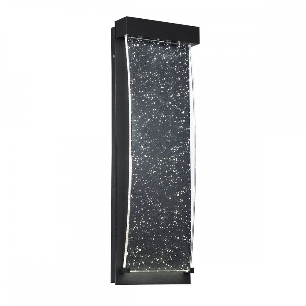 Eurofase QN-KABO-M-BK Kabo LED Outdoor Wall Light Medium Textured Black