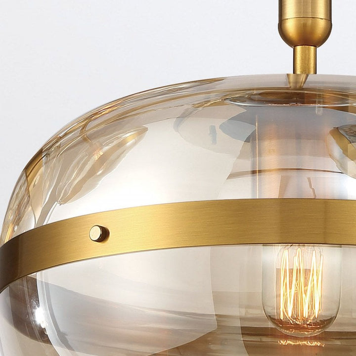 Eurofase QN-NOTTINGHAM-1P-AB Nottingham 1 Light Pendant Antique Brass