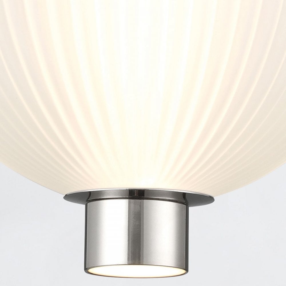Eurofase QN-PALMAS-2MP-PN Palmas 2 Light LED Mini Pendant Polished Nickel