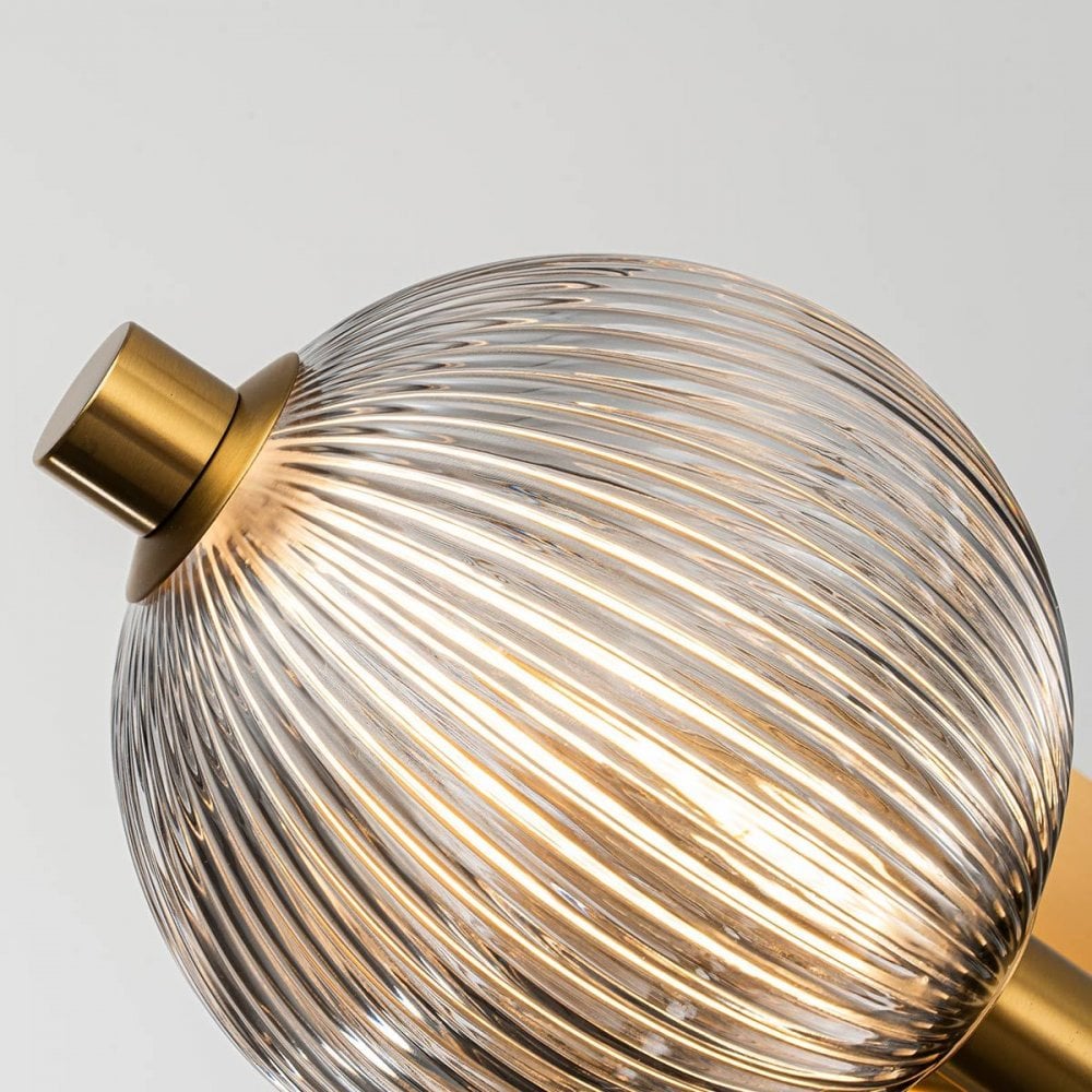Eurofase QN-PALMAS-2W-BG Palmas 2 Light LED Bathroom Wall Light Brushed Gold