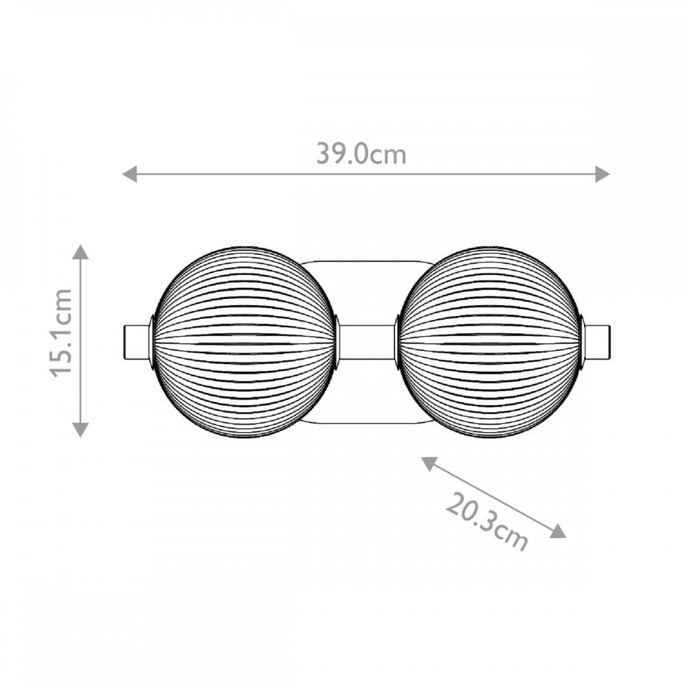 Eurofase QN-PALMAS-2W-PN Palmas 2 Light LED Bathroom Wall Light Polished Nickel