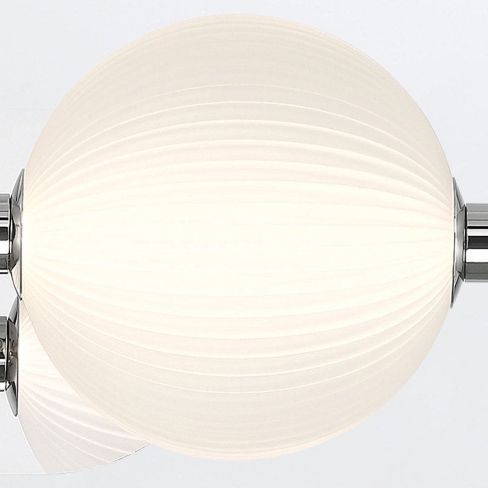 Eurofase QN-PALMAS-2W-PN Palmas 2 Light LED Bathroom Wall Light Polished Nickel