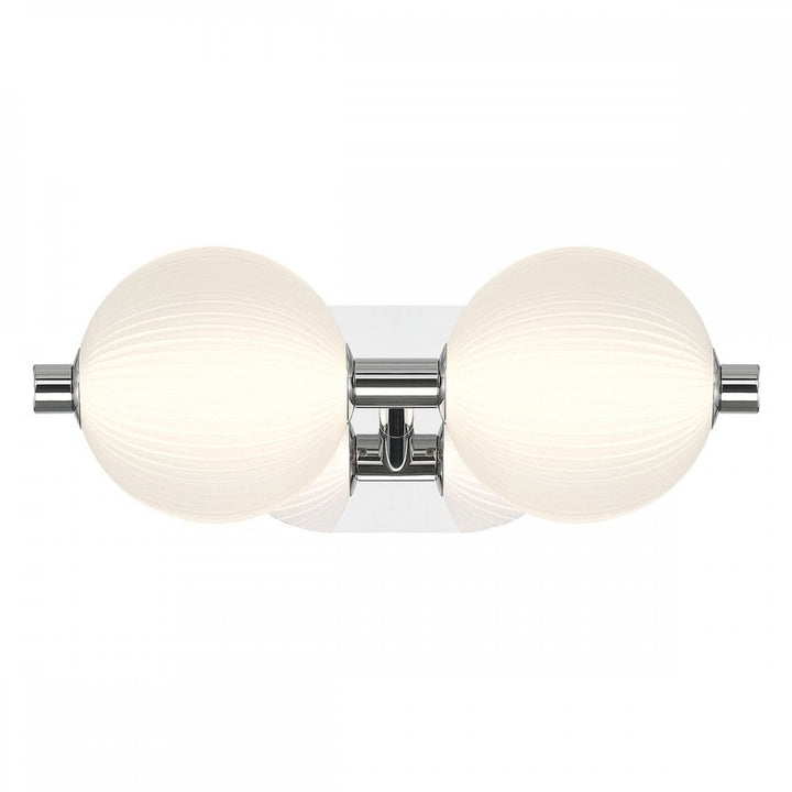 Eurofase QN-PALMAS-2W-PN Palmas 2 Light LED Bathroom Wall Light Polished Nickel