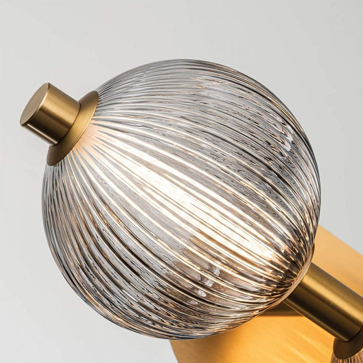 Eurofase QN-PALMAS-3W-BG Palmas 3 Light LED Bathroom Wall Light Brushed Gold