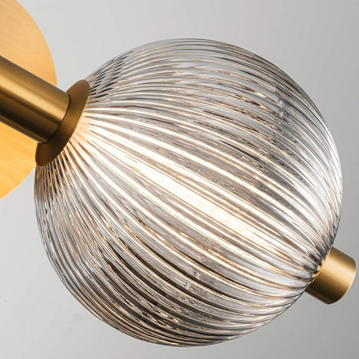 Eurofase QN-PALMAS-3W-BG Palmas 3 Light LED Bathroom Wall Light Brushed Gold