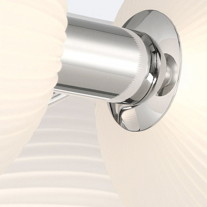 Eurofase QN-PALMAS-3W-PN Palmas 3 Light LED Bathroom Wall Light Polished Nickel