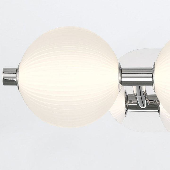 Eurofase QN-PALMAS-3W-PN Palmas 3 Light LED Bathroom Wall Light Polished Nickel