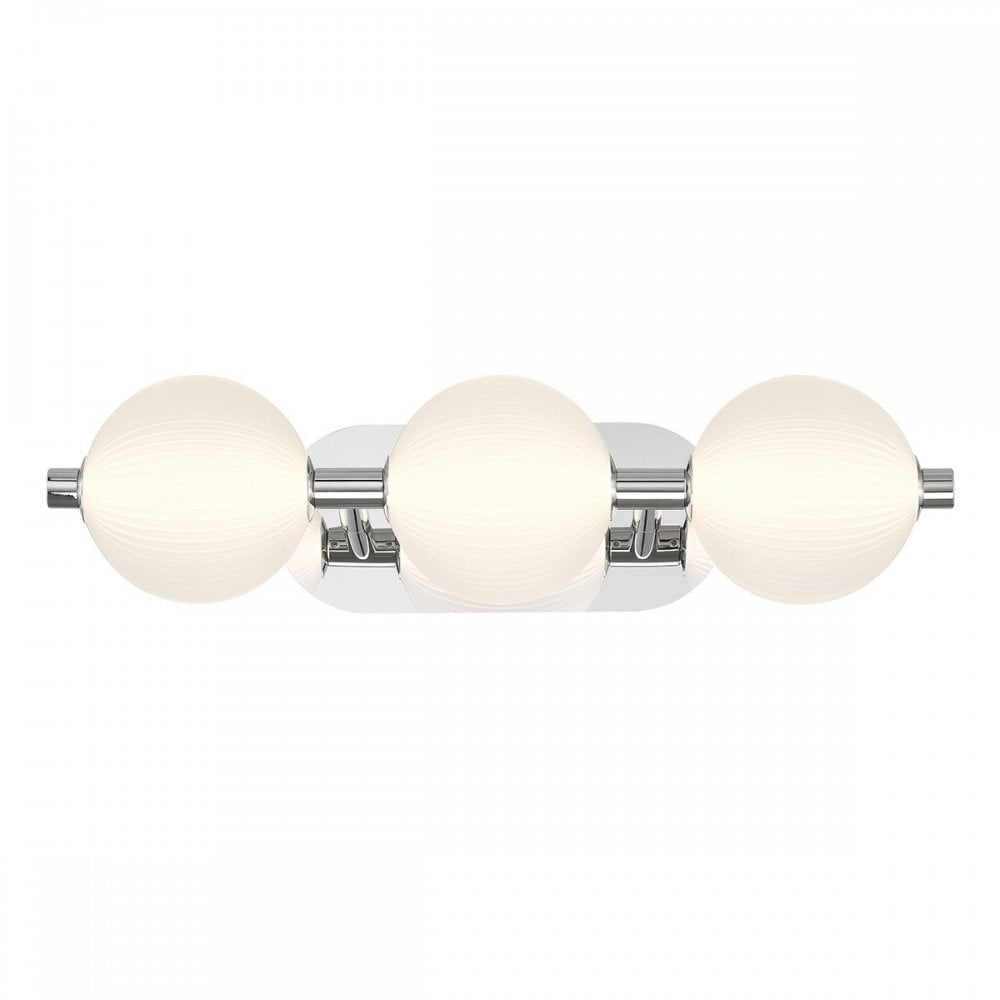 Eurofase QN-PALMAS-3W-PN Palmas 3 Light LED Bathroom Wall Light Polished Nickel