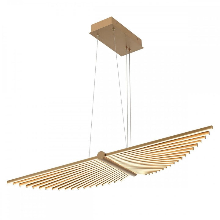 Eurofase QN-SERAPH-LP-L-BG Seraph LED Chandelier Brushed Gold