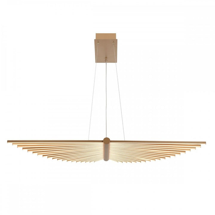 Eurofase QN-SERAPH-LP-L-BG Seraph LED Chandelier Brushed Gold