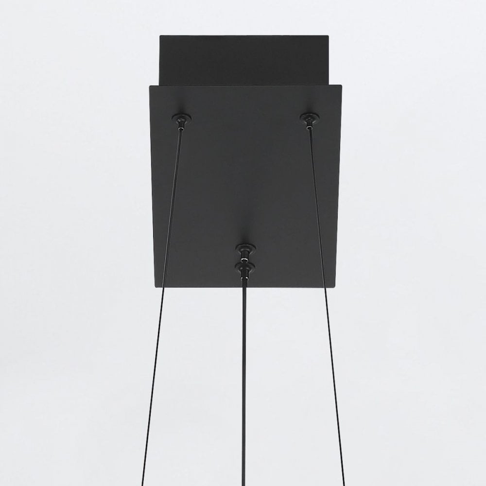 Eurofase QN-SERAPH-LP-L-BLK Seraph LED Chandelier Matte Black