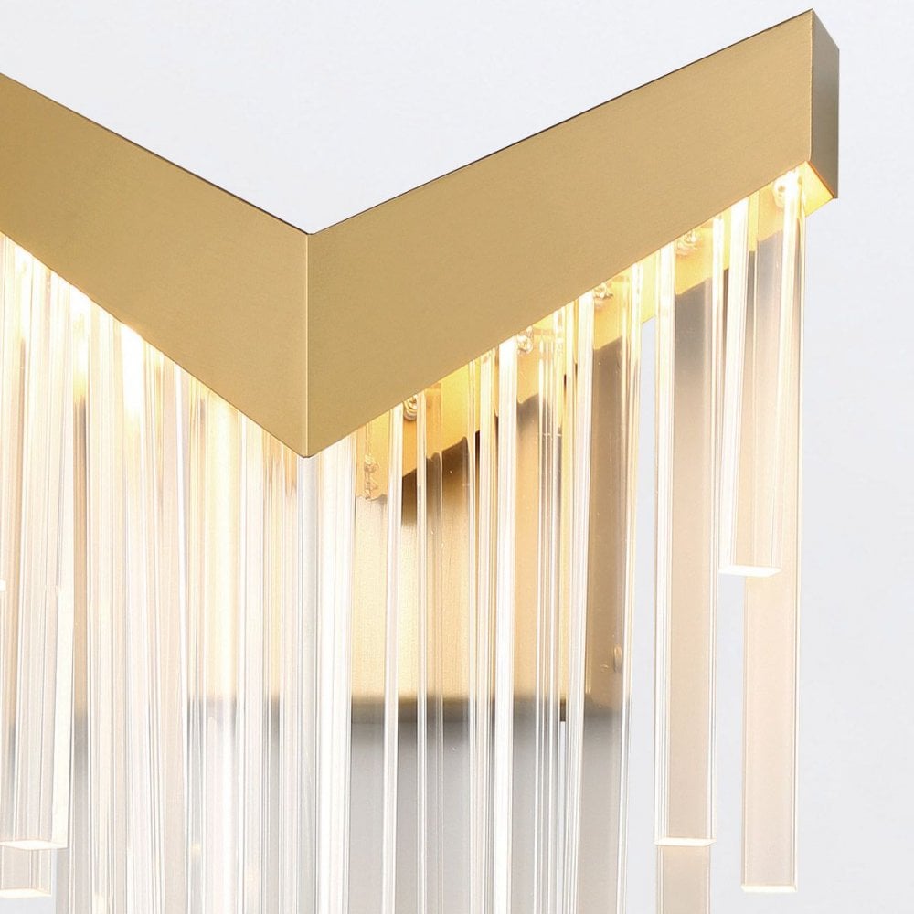 Eurofase QN-VIVIEN-1W-BG Vivien LED Wall Light Brushed Gold