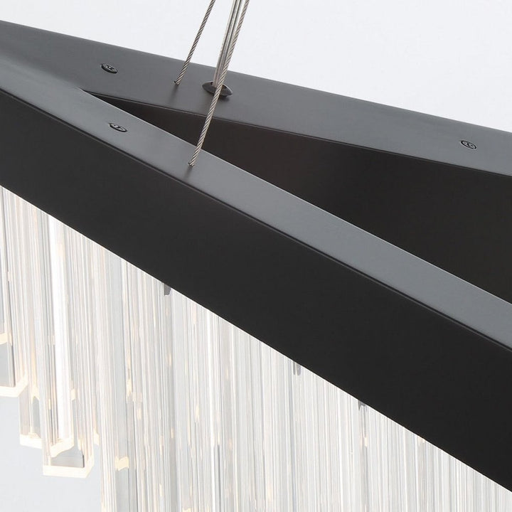 Eurofase QN-VIVIEN-P-L-BK Vivien LED Chandelier Matte Black