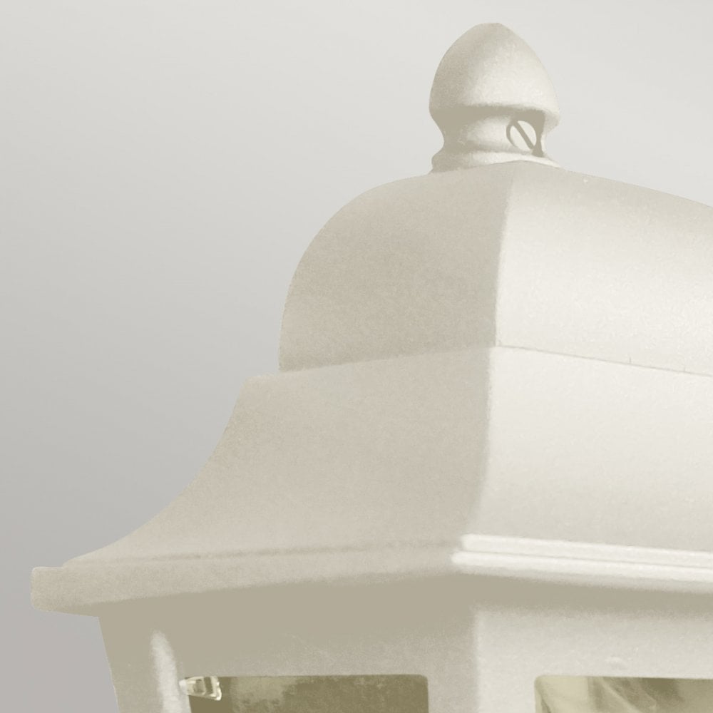 Elstead DECO-LANE7-CREAM Deco Lane 1 Light Outdoor Half Wall Lantern Cream