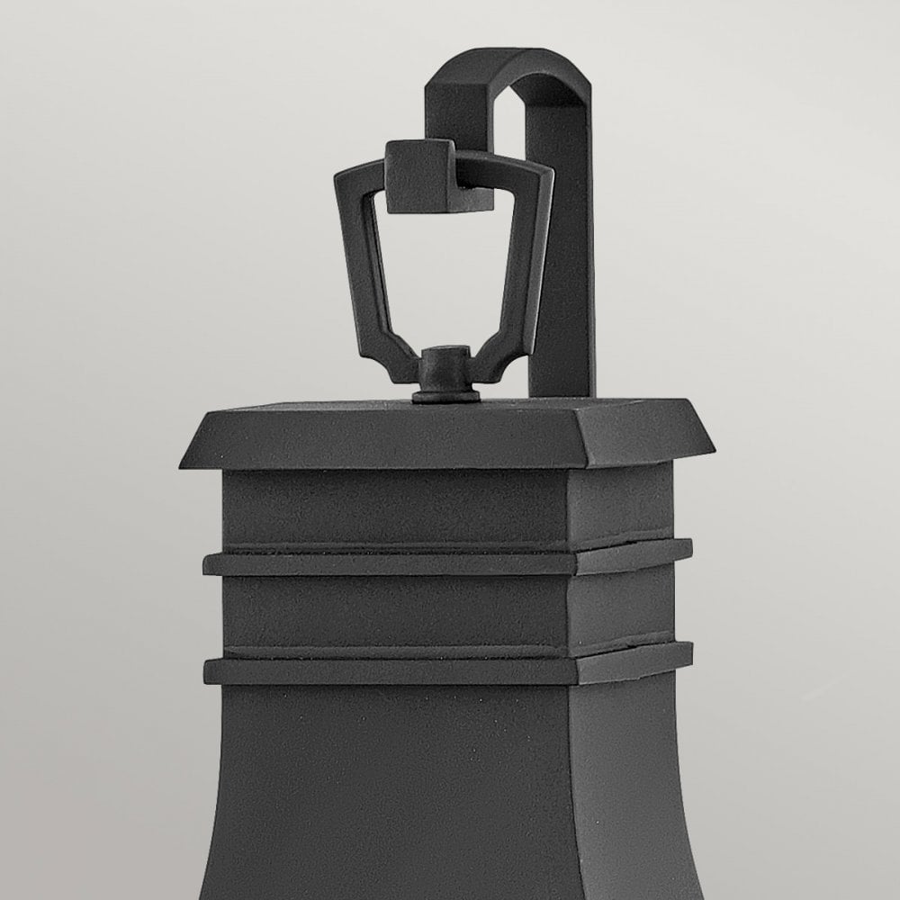 Hinkley Lighting HK-BEACON-HILL-M-MB Beacon Hill 2 Light Outdoor Medium Wall Lantern Museum Black