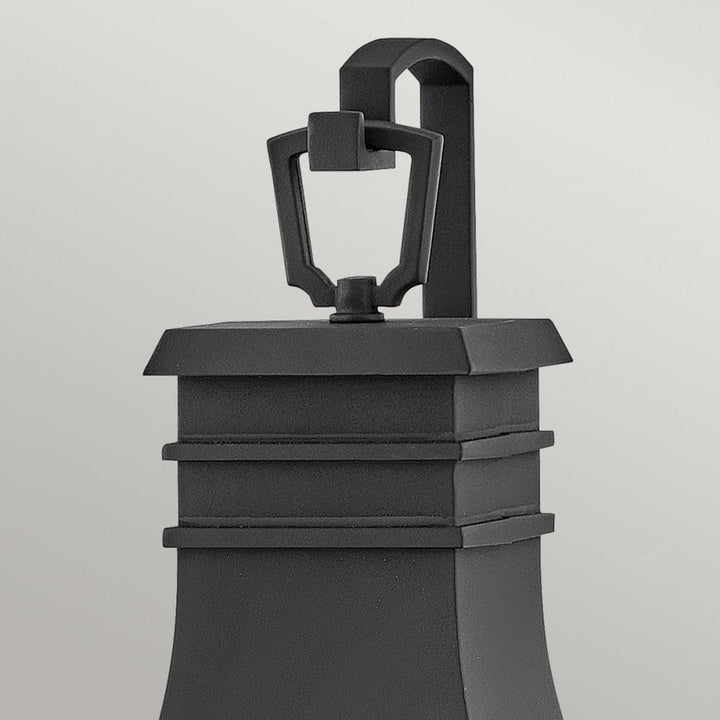 Hinkley Lighting HK-BEACON-HILL-M-MB Beacon Hill 2 Light Outdoor Medium Wall Lantern Museum Black